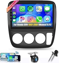 【8 Core 4G+64G】for Honda CRV 1997-2001(Manual A/C) Android Car Stereo with Wireless Carplay Android 