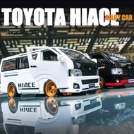 1:32 Toyota Hiace H200 Advan Yokohama Deluxe Die-Cast Collection Alloy Diecast Van Model Car Toy Veh