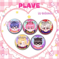 Plave Button Pin By Onintwin / Pocket Mirror Plave