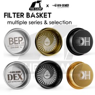 MHW-3BOMBER Precise Filter Basket Portafilter Strainer BEP Butterfly DEX DH JusBean