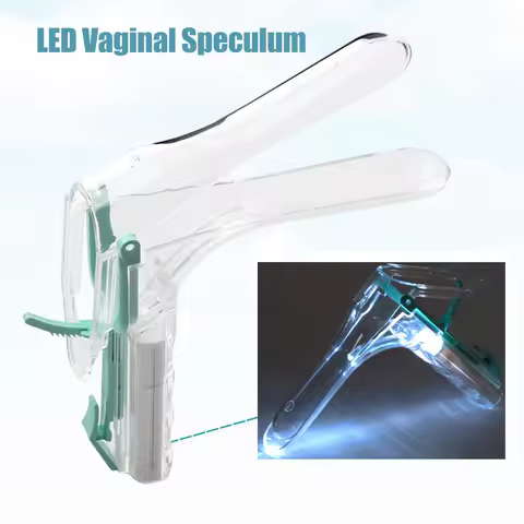 Led Vagina Expansion Device Medical Aseptic Vaginal Speculum Genitals Anal Vaginal Dilator Speculum 
