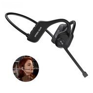 Open-Ear Headsets with Noise Canceling Boom Microphone Light