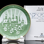 Royal Copenhagen 2008年 哥本哈根綠光聖誕盤100週年限量版