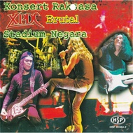 XPDC Konsert Raksasa Brutal Stadium Negara 2CD Rakaman Live In Concert Vokal Ali Terra Rossa 1998 Li