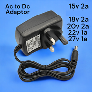 AC to DC Power Adapter Power Supply Adaptor 15v 2a16v 2a18v 2a 20v 2a 22v 2a 27v 2a
