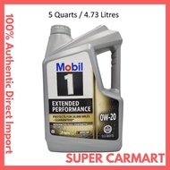 0w20 Mobil 1 Extended Performance 0W-20 SP Engine oil 5quarts/4.73Liters