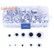 [LuckybabyS] Self-adhesive mixed eyes for toys doll googly wiggly eyes diy accessories new