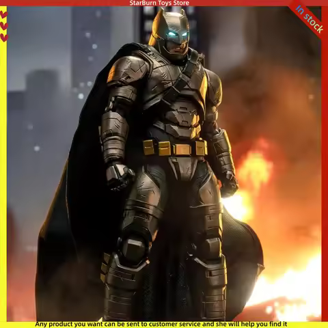 (In Stock) Heavy Armor Batman Handmade Batman Vs. Superman Peripheral Toys Mobile Model Kryptonite G