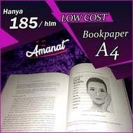 Kertas Bookpaper A4 (Cetak eBook/ Buku Satuan/ Cetak Skripsi/ Thesis)
