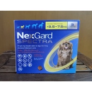 Nexgard Spectra S 3.5-7.5kg Dog Flea Medicine 1 TABLET