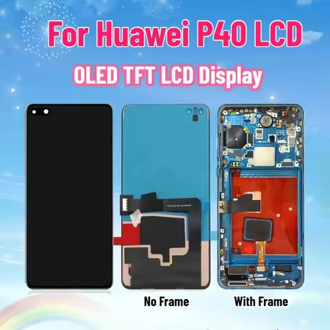 6.1" OLED TFT P40 Screen For Huawei P40 LCD Display ANA-N09 ANA-NX9 ANA-LX4 Touch Screen Replacement