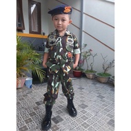 Best Seller Baju polisi anak Brimob Loreng Kostum Brimob loreng Baju