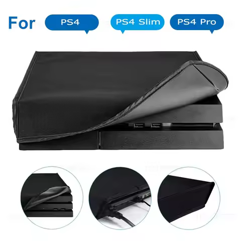 Dust Cover Protector for PlayStation PS4 /Slim /Pro Console Dustproof Protective Case Replacement Sl