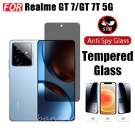 2Pcs Realme GT 7 7T Tempered Glass for Realme GT 7 7T Privacy Screen Protector