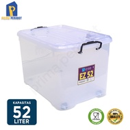 Leaf- Storage Box Multifunction Box Container 52 L Transparent