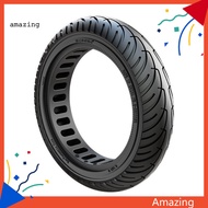 [AM] Wear-resistant Scooter Tire Anti-skid Scooter Tire Xiaomi Electric Scooter Honeycomb Tire Set Durable Non-slip Replacement Wheels for Smooth Ride Front Rear Wheel Combo