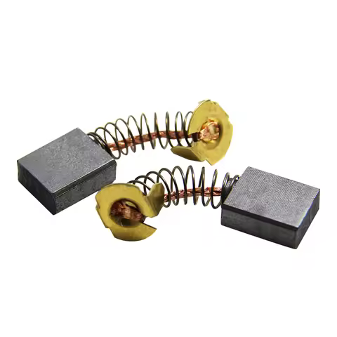 5 Pairs Spare Carbon Brushes CB155 Replacement Part No.181048-2 for Makita Electric Motors HR3850K H