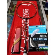 RAKET BADMINTON LI-NING AIR STREAM N99 CHENLONG/Raket Bulutangkis lining air stream N99 Bonus Tas ka