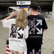 Couple Short T-Shirt Korean Version Trendy Printed Half Sleeve Loose OVERSIZE Top (M-8XL) Male Femal