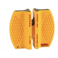 Smith’s 2 steps Pocket Kitchen Cutlery Manual Sharpener (Carbide/Ceramic)