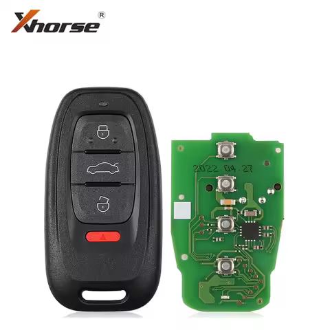 Xhorse 754J Smart Key VVDI XSADJ1GL For Audi A6L Q5 A4L A8L 315MHZ/433MHZ/868MHZ Work With VVDI BCM2