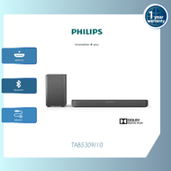 Philips Soundbar 2.1 with wireless subwoofer | DTS Virtual:X | Dolby Digital Plus | TAB5309/10 | 1 Year Warranty