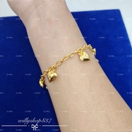 WILY 18k Bangkok Elegant BRACELET (BG-B001)(DESIGN 1-5)