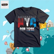 New York America Souvenir T-Shirt - New York USA NYC American Souvenir Shirt Batch 1-Cotton Combed 2