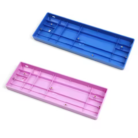 Well Made-Plastic Case For 60% Mechanical Keyboard Plastic Shell Fits Most Mini Mechanical Keyboard 
