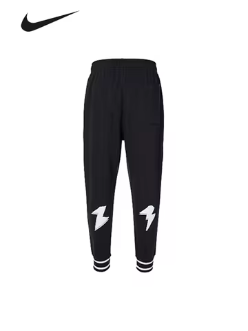 Nike Jordan Men's Fleece Lined Winter Training Ribbed Cuff Knit Sweatpants Casual Long Pants FD7859-