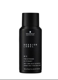 Schwarzkopf 黑人頭 Session Label 速乾啞光超強定型噴霧 Hairspray 100ml