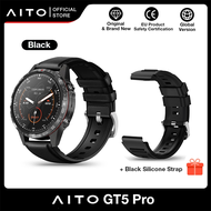 AITO × Aolon GT5 Pro Smartwatch Pria Layar Bundar 16 Inci Detak Jantung Dinamis 340mAh 100+ Mode Ola