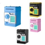 danglan-Electronic Piggy Bank ATM Password Money Box Safe Smart Fingerprint Automatic Banking Kids G