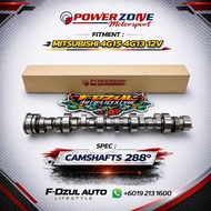 POWERZONE Billet Performance Camshaft Mitsubishi 4G15 4G13 12V 288°