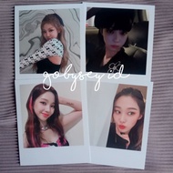 POLAROID SET AESPA WINTER KARINA GISELLE NINGNINGSAVAGE POSAlbum POS CASE VER SEALED/