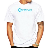 Cotton T-Shirt Man Aperature Laboratories 100% Half Life Inspired Portal GLaDos