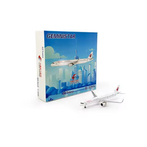 Geminista Diecast 1/400 Scale China Eastern A321neo B-32HX Simulation Alloy Model Souvenir Toys Disp