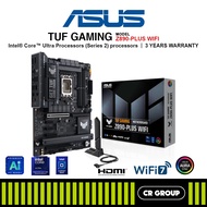 ASUS TUF GAMING Z890-PLUS WIFI DDR5 ATX Motherboard - Intel Core Ultra Series 2 - Intel Z890 - PCIe 