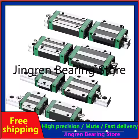HGW15 HGW20 HGW25 HGW30 L 100 200 300 400 500 600 800mm heavy linear rail slide 1pc HG15 linear guid