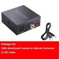 「LUNA electronic accessories」 Optical Coaxial Toslink Fiber Conversion SPDIF Coax เป็น SPDIF Coax Au