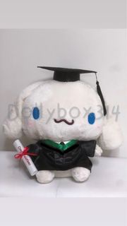 (現貨)肉桂狗Cinnamoroll 畢業公仔
