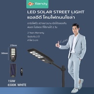 Randy ไฟถนนรุ่นใหม่ Black Edition ไฟถนนโซล่าเซลล์ พลังงานแสงอาทิตย์Solar