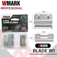 Mata Pisau Cukur Blade Wmark W1 GOLD untuk Cliper Wahl Kemei Andis