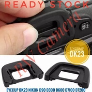 Eyecup DK-23 Nikon D80 D90 D300 D300S D600 D610 D7100 D7200 D7500 D70 Eye Cup Piece rubber View Find