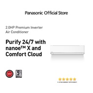 Panasonic CS-XU18AKQ 2.0HP Premium Inverter  AERO SERIES  Single - Split Type Aircon