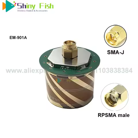 Helix Antenna EM-609N EM-901A RTK GNSS GPS Glonass Galileo BD GPS L1 L2 L5 Galileo L-Band for UM980 