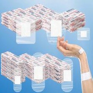 (200/60/10 Pcs/Set Hemostatic Bandages) Transparent Finger Bandages, Plaster Dressings, High Elastic