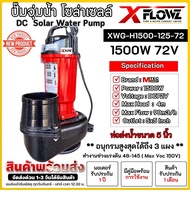 MTEC XWG-H1500-125-72 1500W 72V DC Solar Water Pump 5-Inch Outlet High-Quality for Solar Panels and 