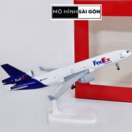 Model Airplane MD-11 nationwide transport brand FedEx Express 20cm High Quality Metal 1:400 Scale [F