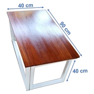 Folding Table 90x40 Height 40 cm Full Solid Wood *